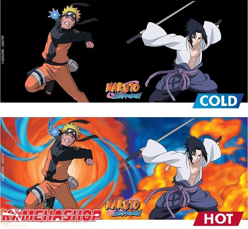 Naruto - Mug Thermo-Réactif Sasuke Naruto  - Marketplace