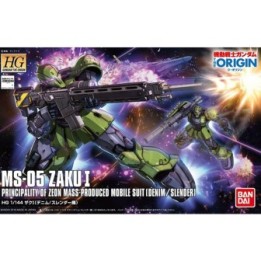 Gundam Zaku I HG  -  GUNDAM