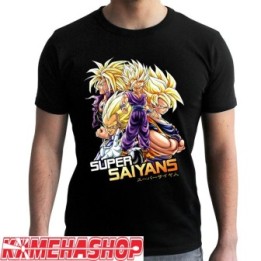 Dragon Ball Z - T-shirt Super Saiyans  -  DRAGON BALL Z