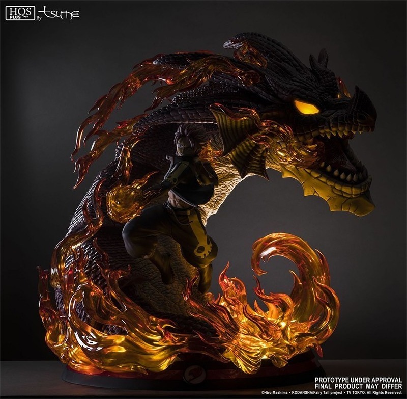 Figurine Natsu Dragon Slayer HQS+ Tsume  -  FAIRY TAIL