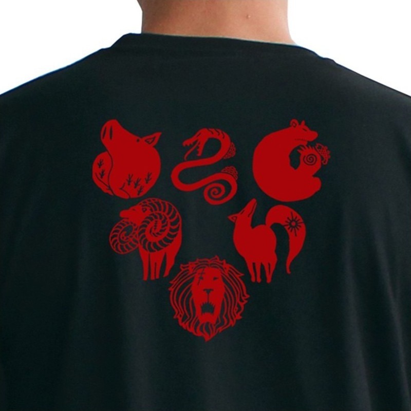 The Seven Deadly Sins - T-shirt Emblèmes  -  T-SHIRTS & VETEMENTS