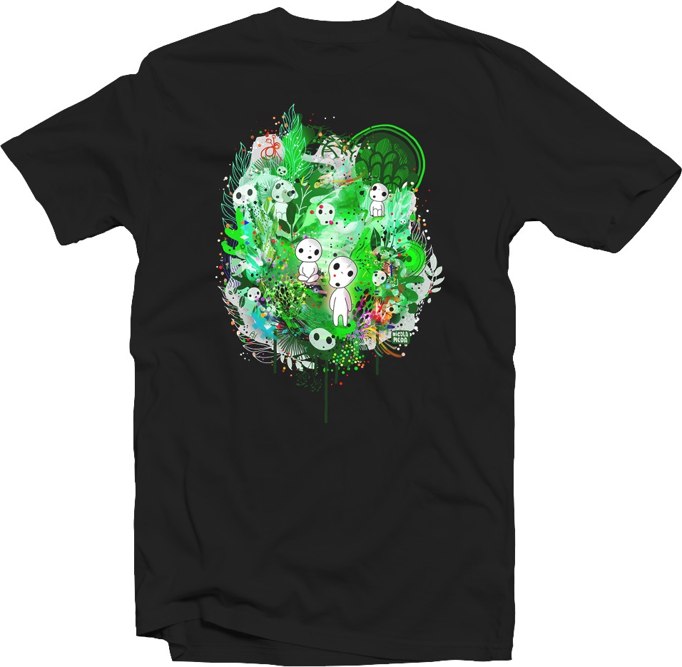 T-shirt Kodama  -  TOTORO - GHIBLI
