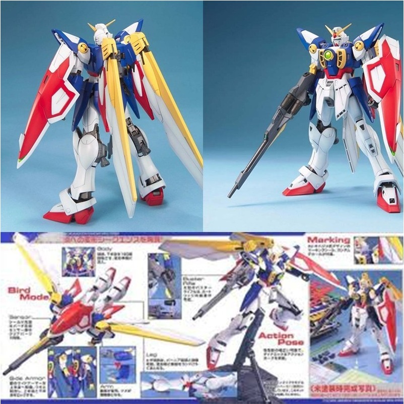 Wing Gundam XXXG-01W MG  -  GUNDAM