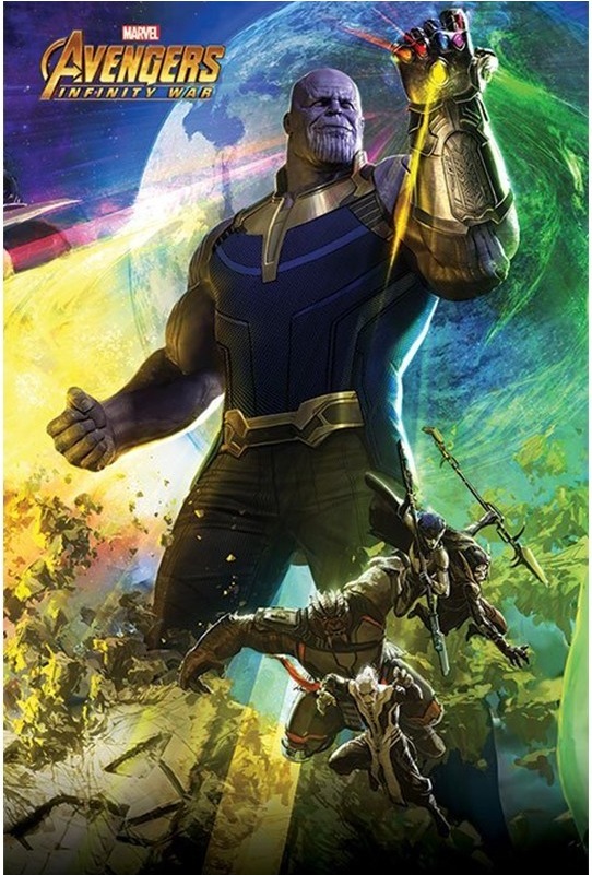 Avengers Infinity War - Poster Thanos  - POSTERS & AFFICHES