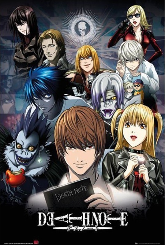Poster Death Note Collage  - POSTERS & AFFICHES