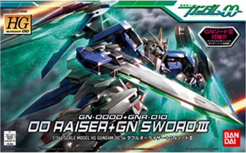 Gundam 00 Raiser + GN Sword III  -  GUNDAM