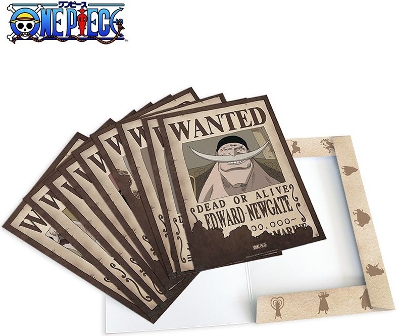 One Piece - Collection 9 Affiches Wanted  -  ONE PIECE