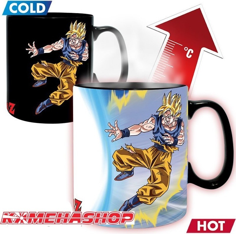 Dragon Ball Z - Mug Thermo-Réactif Goku vs Buu  -  DRAGON BALL Z
