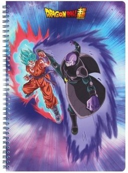 Dragon Ball Super - Cahier Spirale 240P model B  - FOURNITURES SCOLAIRES