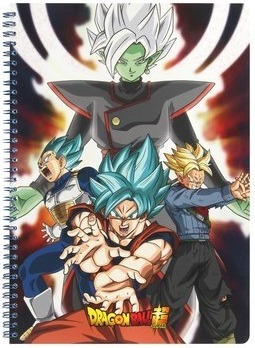 Dragon Ball Super - Cahier Spirale 240P model C  - FOURNITURES SCOLAIRES