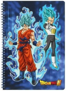 Dragon Ball Super - Cahier Spirale 240P model D  - FOURNITURES SCOLAIRES