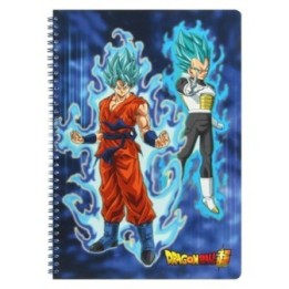 Dragon Ball Super - Cahier Spirale 240P model D  - FOURNITURES SCOLAIRES