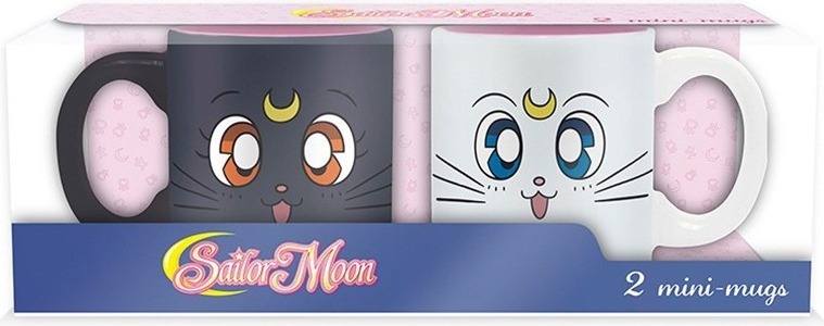 Sailor Moon - Set de 2 Mini Mugs Luna & Artemis  - SAILOR MOON