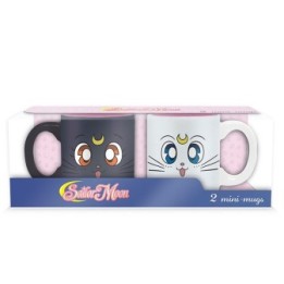 Sailor Moon - Set de 2 Mini Mugs Luna & Artemis  - SAILOR MOON