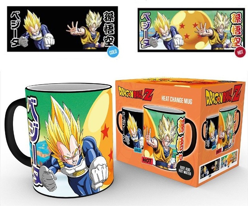Mug Thermo-réactif Vegeta vs Goku  -  DRAGON BALL Z