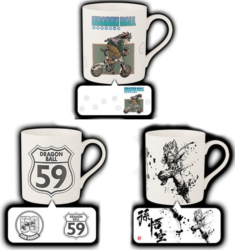 Set de 3 Tasses Dragon Ball Z - Ichiban Kuji  -  DRAGON BALL Z