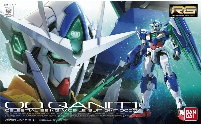 Gundam 00 QANT - RG  -  GUNDAM