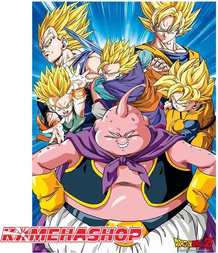 Dragon Ball Z - Poster Buu vs Super Saiyans  - POSTERS & AFFICHES
