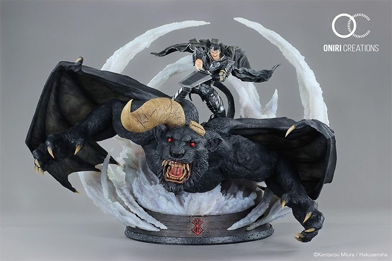 Berserk Statue Guts & Zodd vs Ganishka - Oniri  - AUTRES FIGURINES