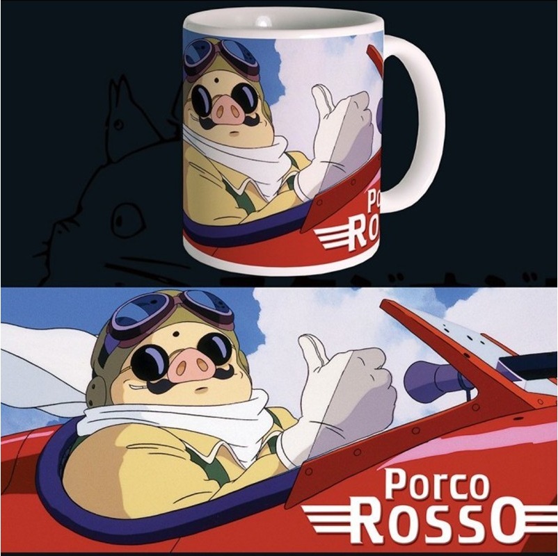 Mug Porco Rosso  -  TOTORO - GHIBLI