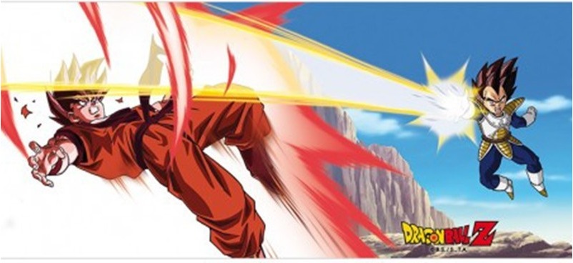 Mug Goku versus Vegeta  -  DRAGON BALL Z