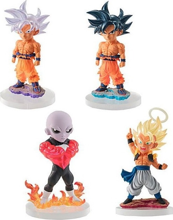 Set de 4 figurines Dragon Ball Super UG 08  -  DRAGON BALL Z