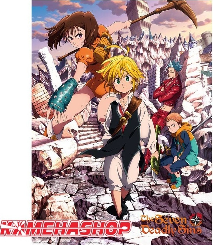 Poster The Seven Deadly Sins  - POSTERS & AFFICHES