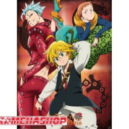 Poster Seven Deadly Sins - Meliodas Ban & King  - POSTERS & AFFICHES