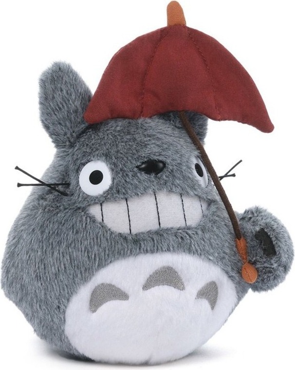 Peluche Totoro Parapluie Rouge  -  TOTORO - GHIBLI