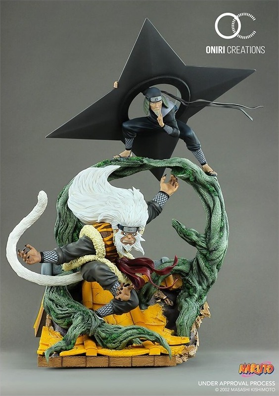 Naruto Statue Sandaime Hokage The Last Fight - Oniri  -  NARUTO