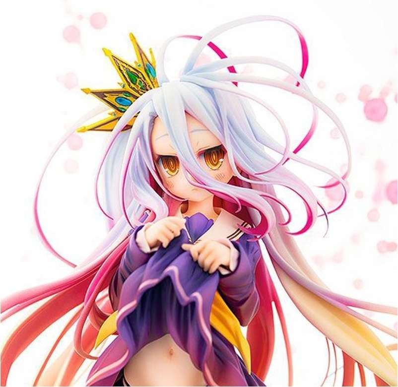 No Game No Life - Figurine Shiro Tuck Up Ver  - FIGURINES FILLES SEXY