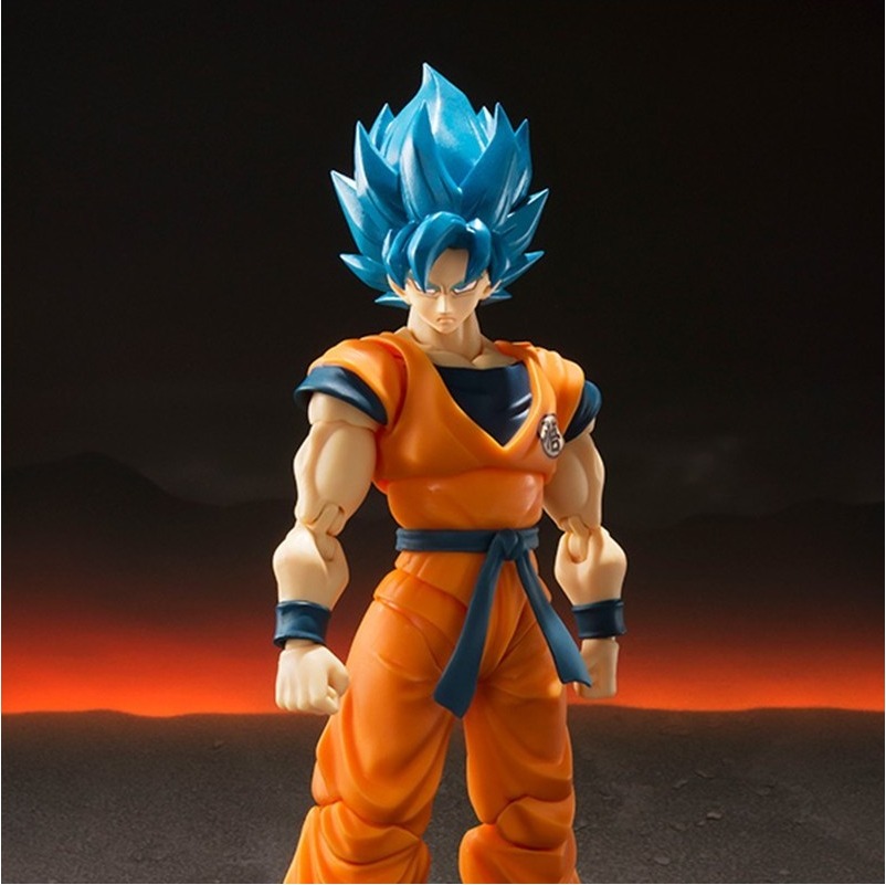 Figurine Goku Blue SH Figuarts  -  DRAGON BALL Z