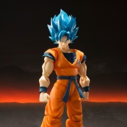 Figurine Goku Blue SH Figuarts  -  DRAGON BALL Z