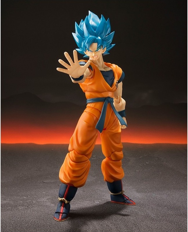Figurine Goku Blue SH Figuarts  -  DRAGON BALL Z