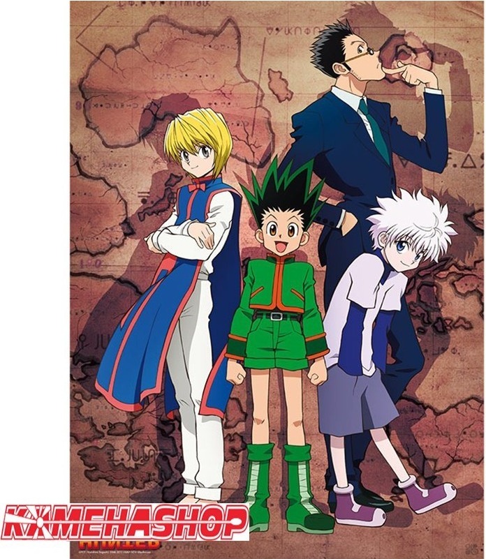 Poster Hunter X Hunter Héros  - POSTERS & AFFICHES