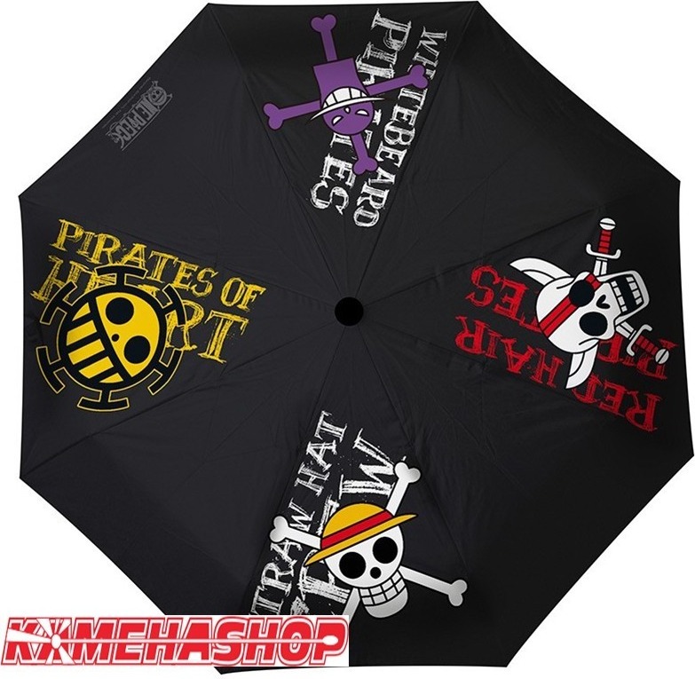Parapluie One Piece Emblèmes Pirates  -  ONE PIECE