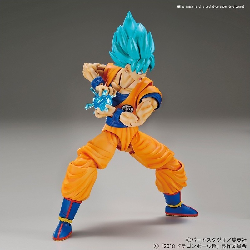 Figurine Goku Blue Broly ver - Model Kit Figure Rise  -  DRAGON BALL Z