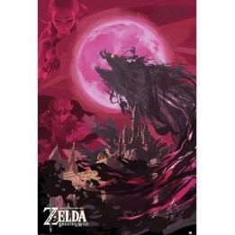 Zelda - Poster Ganon Blood Moon  - ZELDA