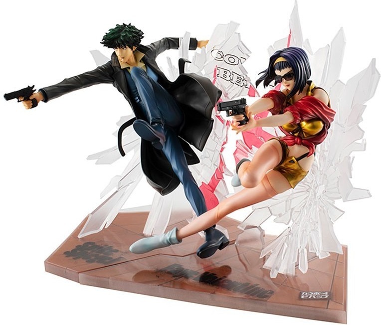 Cowboy Bebop - Set 2 figurines Spike & Faye  - AUTRES FIGURINES