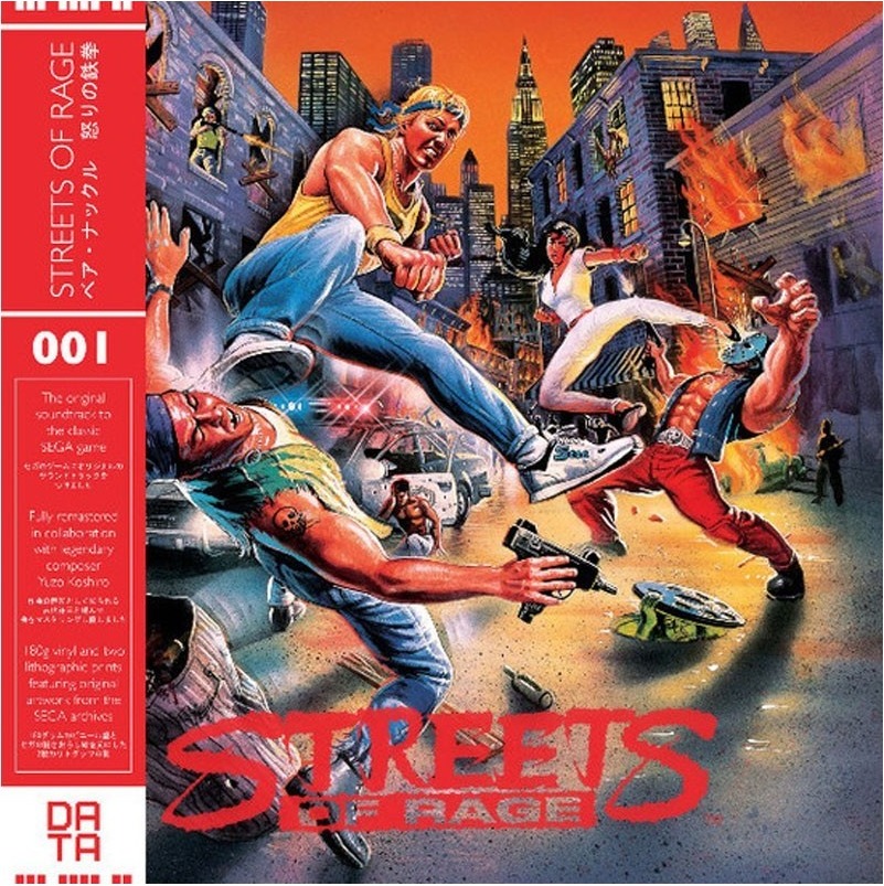 Street of Rage OST Vinyle  - VINYLE MANGA & JEUX VIDEO