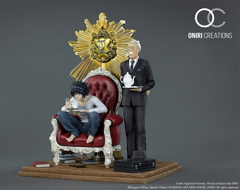 Death Note L & Watari Diorama - Oniri  - AUTRES FIGURINES