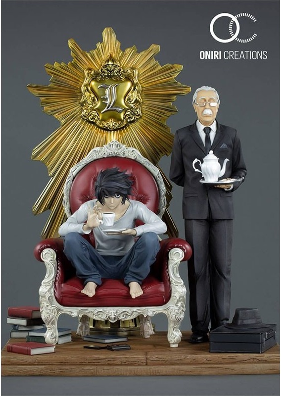 Death Note L & Watari Diorama - Oniri  - AUTRES FIGURINES
