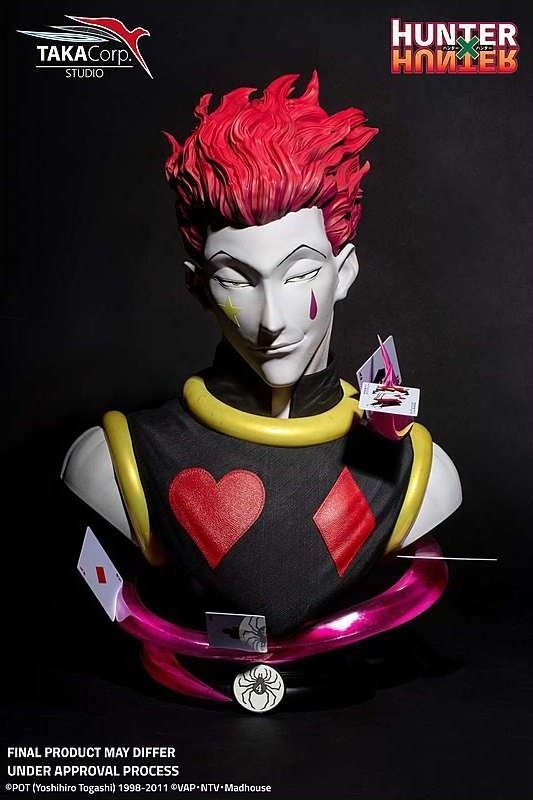 Hunter X Hunter - Buste Hisoka 1/1  - AUTRES FIGURINES