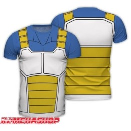 T-shirt Vegeta Armure Saiyan  -  DRAGON BALL Z