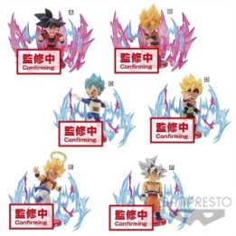Collection 6 Figurines Dragon Ball Super WCF  -  DRAGON BALL Z