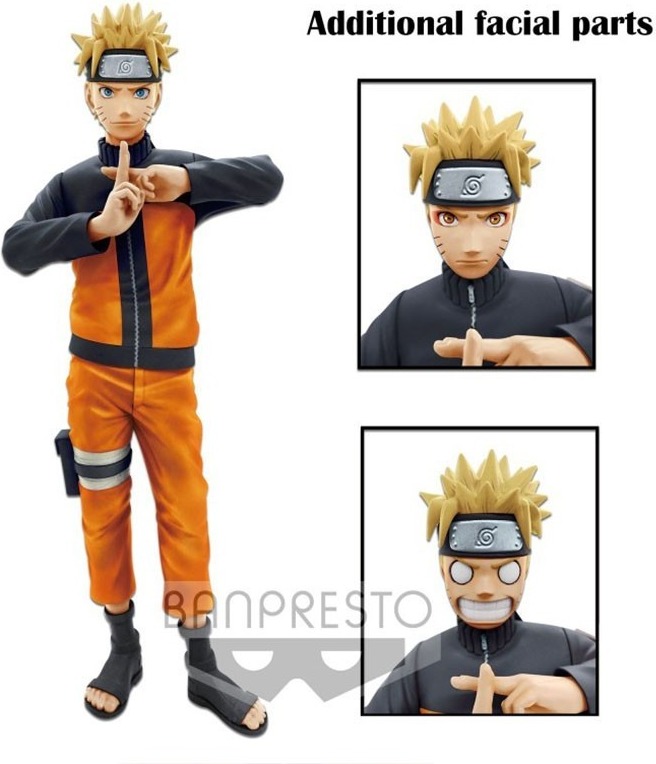 Figurine Naruto Uzumaki Grandista Nero  -  NARUTO