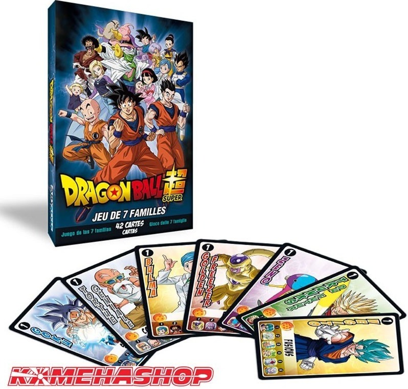 Dragon Ball Super - Jeu de 7 Familles  -  DRAGON BALL Z
