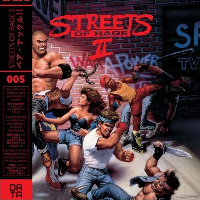 Street of Rage 2 OST Vinyle 2LP  - VINYLE MANGA & JEUX VIDEO