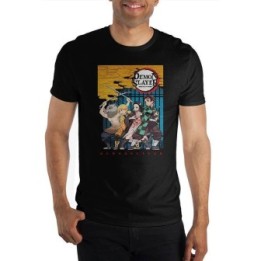 Demon Slayer - T-shirt Groupe  - DEMON SLAYER