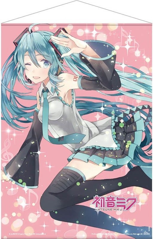Wallscroll Miku Hatsune Pink Glitter  - POSTERS & AFFICHES